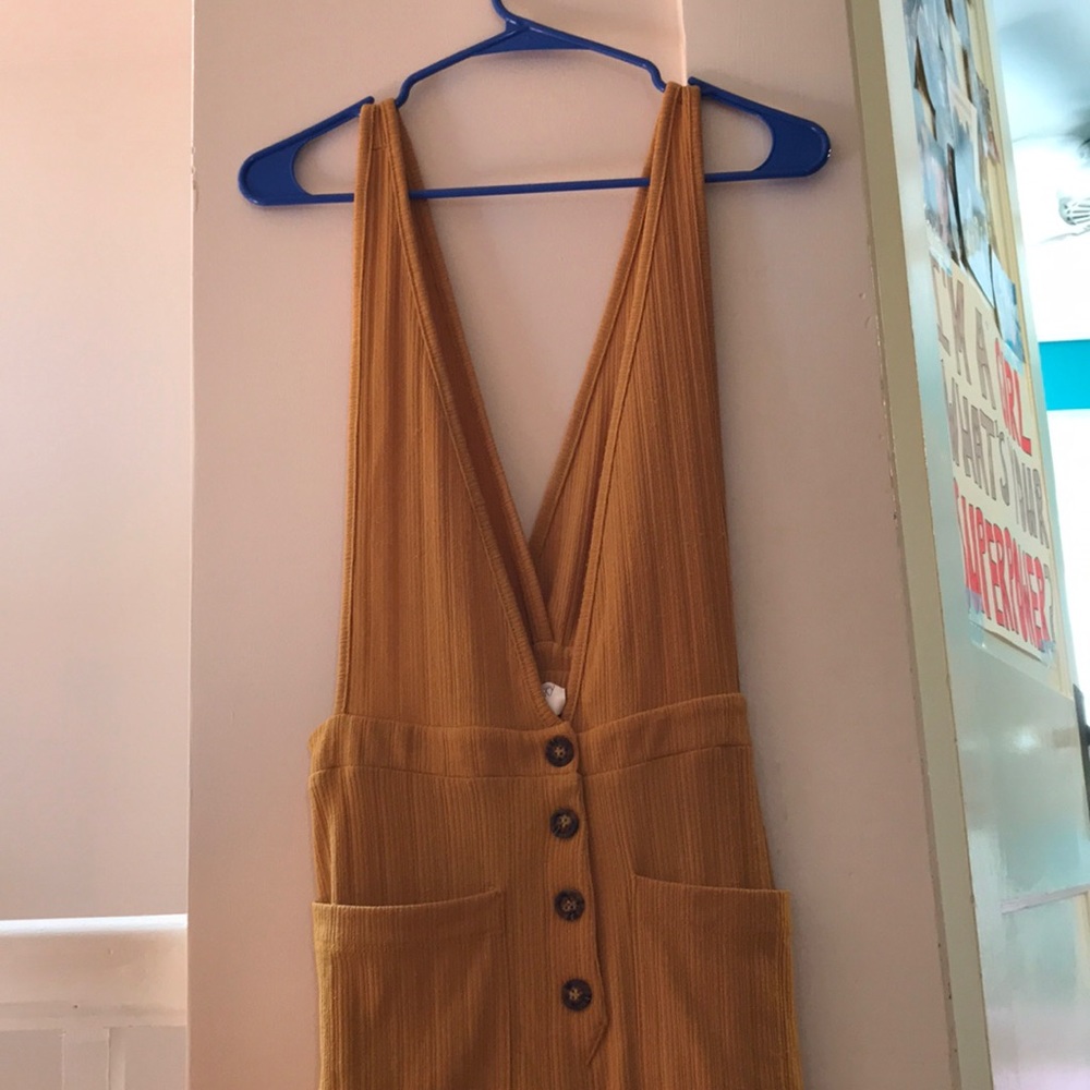 Yellow jumpsuit